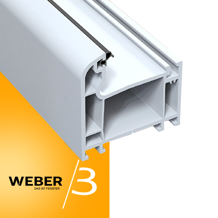 Оконные профили производители Рама 3-х камерная