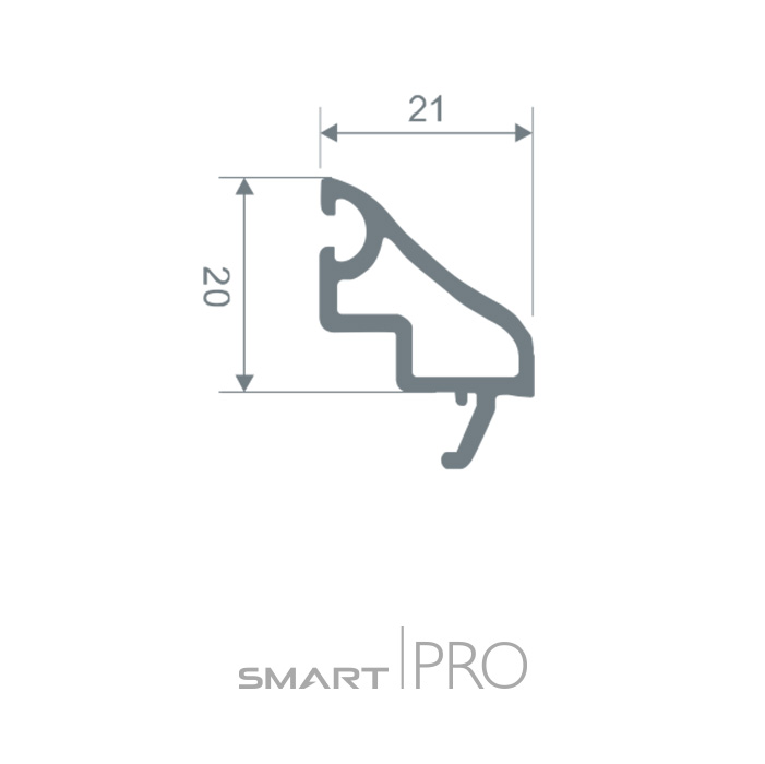 Штапик универсальный 20 мм в Таразе
