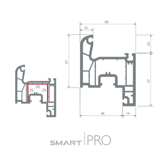 Створка оконная 4-х камерная в Таразе